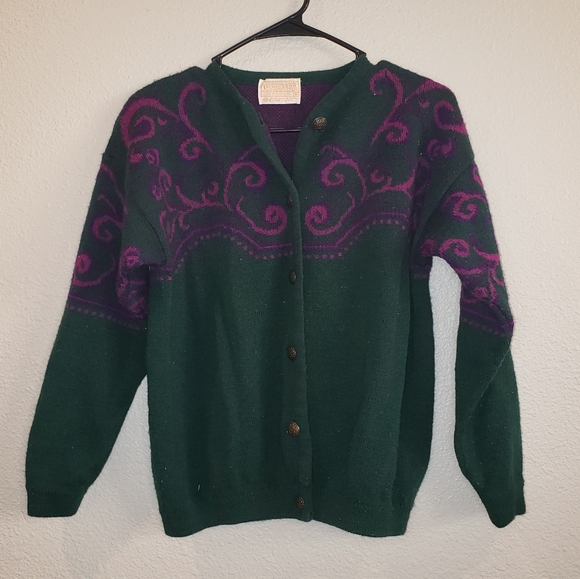 Pendleton Wool Cardigan - Picture 1 of 7